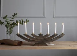 Star Trading Adventsljusstake 'Navida' - Natur