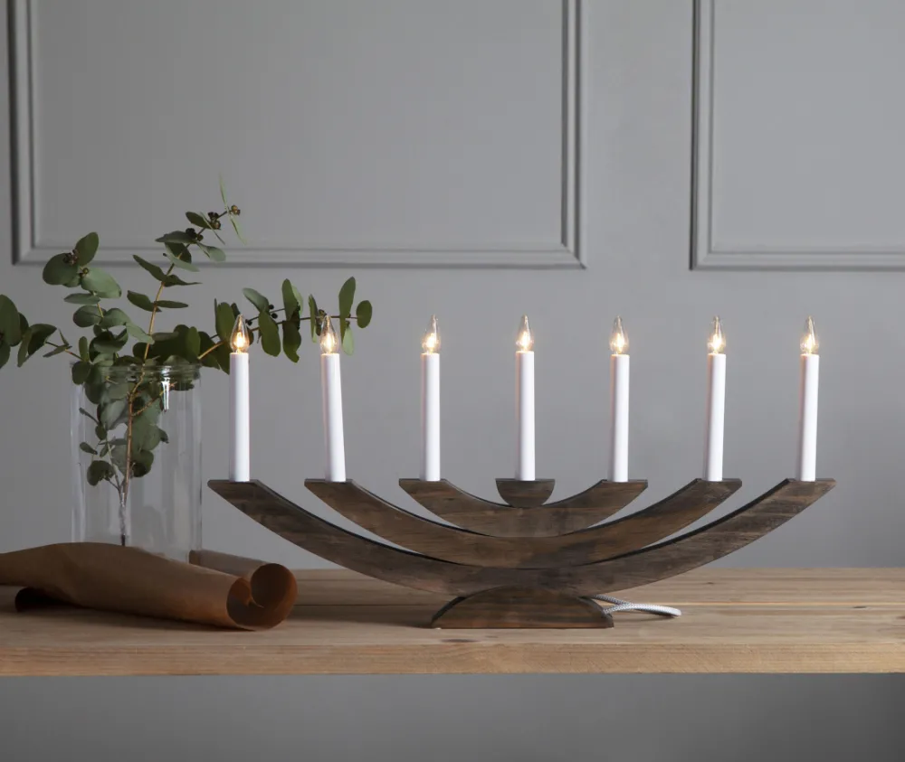 Star Trading Adventsljusstake 'Navida' - Natur