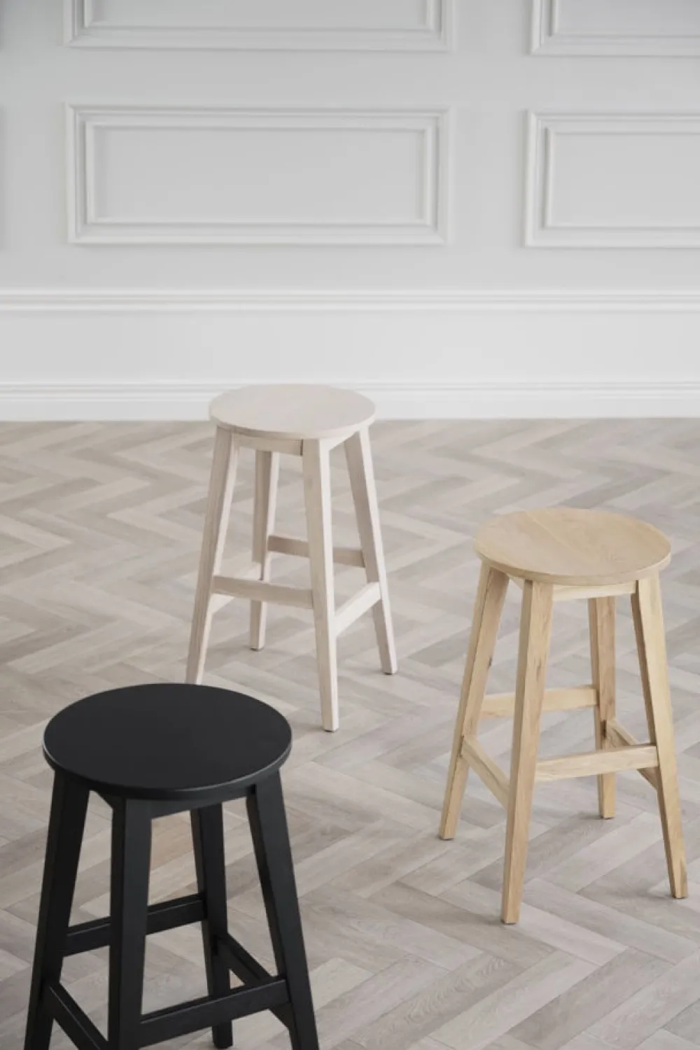 Rowico Home Barpall 'Austin' - Svart