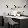Rowico Home Barstol 'Alison' - Mörkbeige