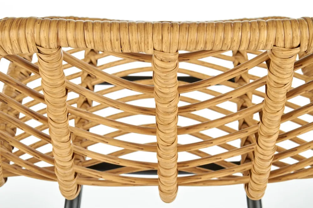 Reforma Barstol 'Cane' - Natur/Svart