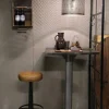 Trademark Living Barstol - Läder/järn