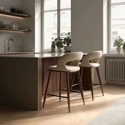 Reforma Barstol 'Vestby' - Beige/brun