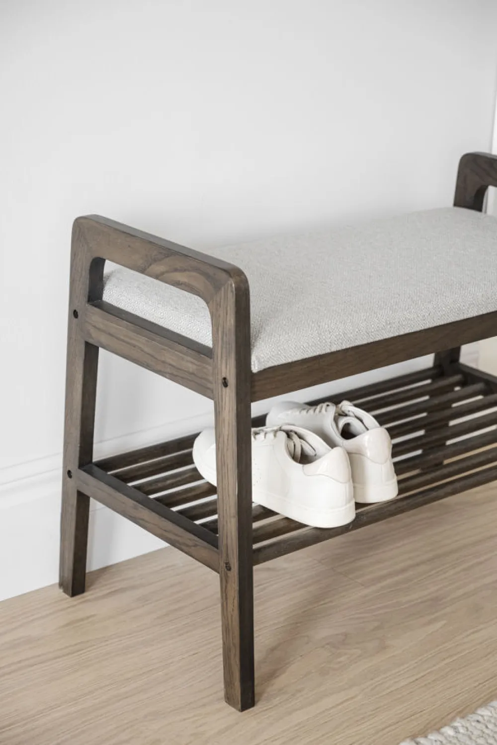 Rowico Home Bänk 'Inverness' - Brun/Beige