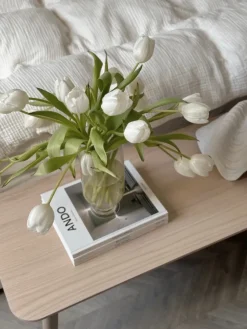 Rowico Home Bänk 'Yumi' - Vitpigmenterad ek
