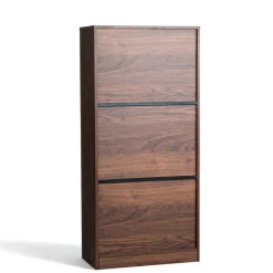 Reforma Bokhylla 'Colin' 60x129 - Valnöt/Svart