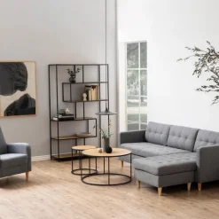 Reforma Bokhylla 'Hydra' 3 hyllor - Svart