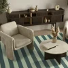 Reforma x Trendcarpet Bomullsmatta 'Nilo' - Grön