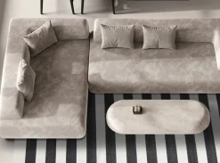Reforma x Trendcarpet Bomullsmatta 'Nilo' - Vit/Svart