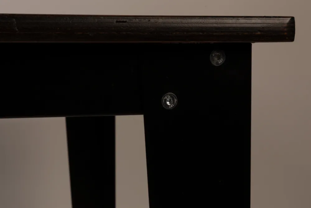 Dutchbone Bord 'Scuola' 170x70cm - Svart