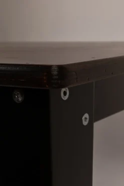 Dutchbone Bord 'Scuola' 170x70cm - Svart