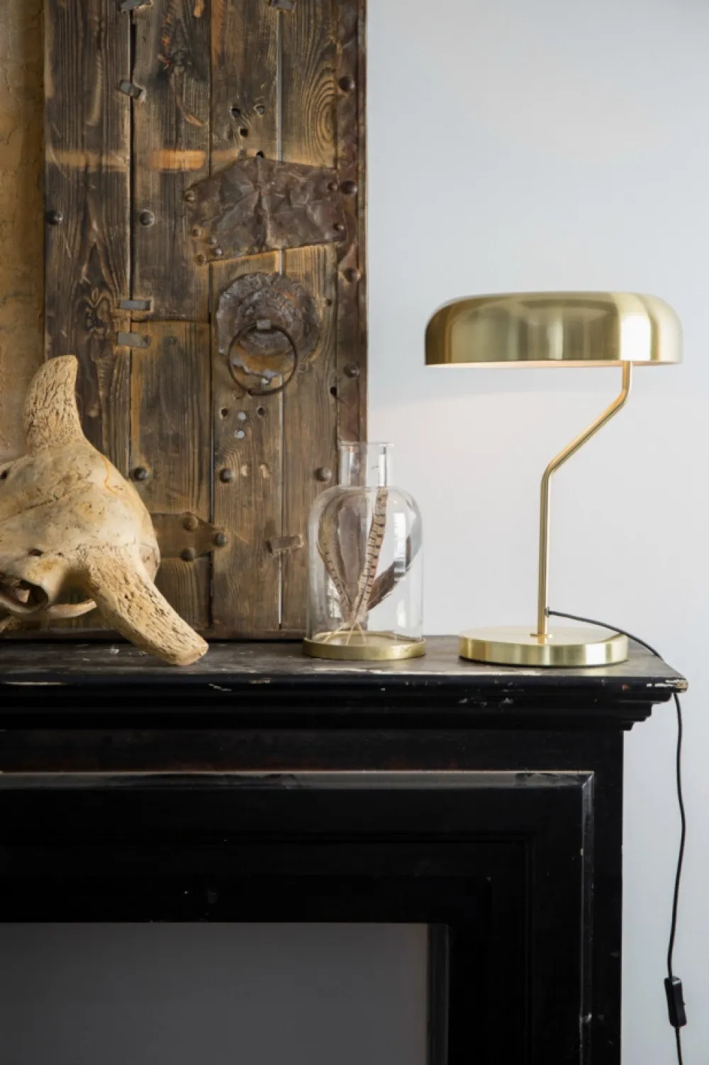 Dutchbone Bordslampa 'Eclipse' - Mässing