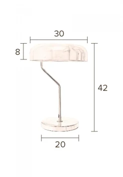 Dutchbone Bordslampa 'Eclipse' - Mässing