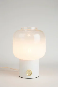 Zuiver Bordslampa 'Moody' - Vit