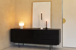 Zuiver Bordslampa 'Moody' - Vit