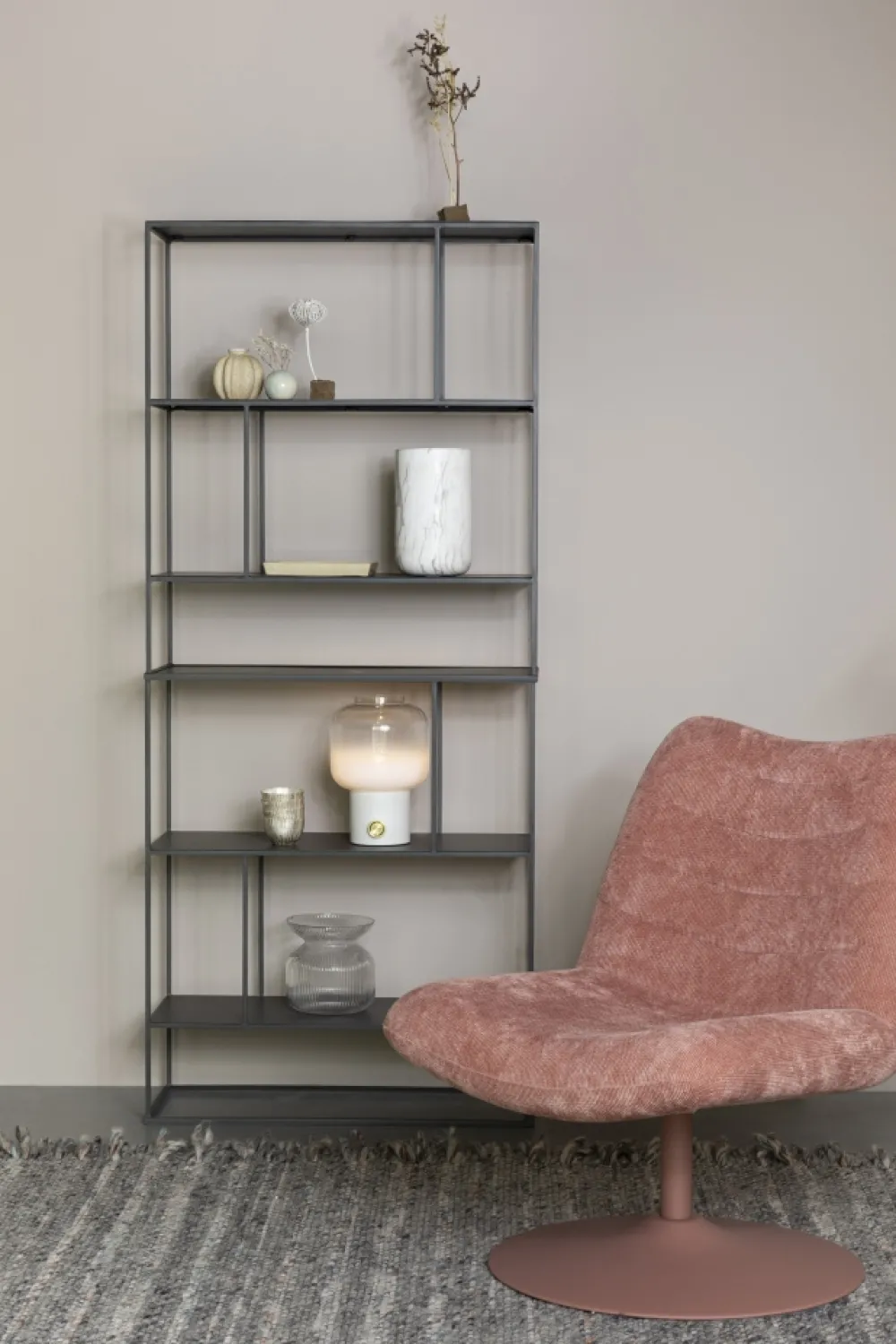 Zuiver Bordslampa 'Moody' - Vit