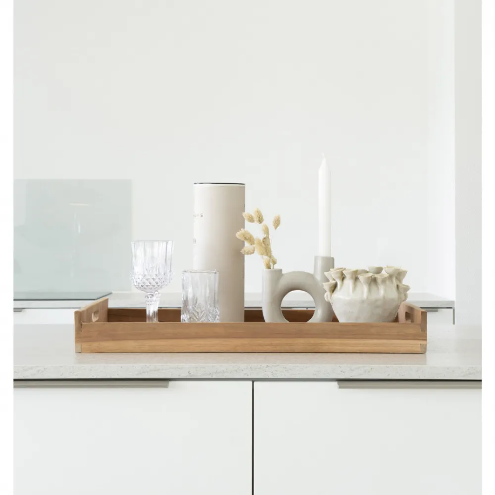 Reforma Bricka 'Faro' - Teak/Natur