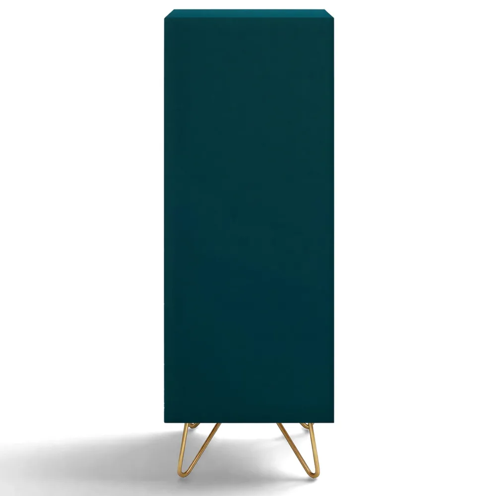 Reforma Byrå 'Elle' 45x110 - Turkos/Mässing