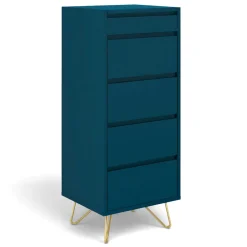 Reforma Byrå 'Elle' 45x110 - Turkos/Mässing