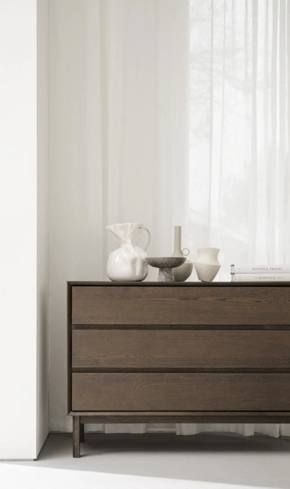 Rowico Home Byrå 'Mackay' 3L - Brun
