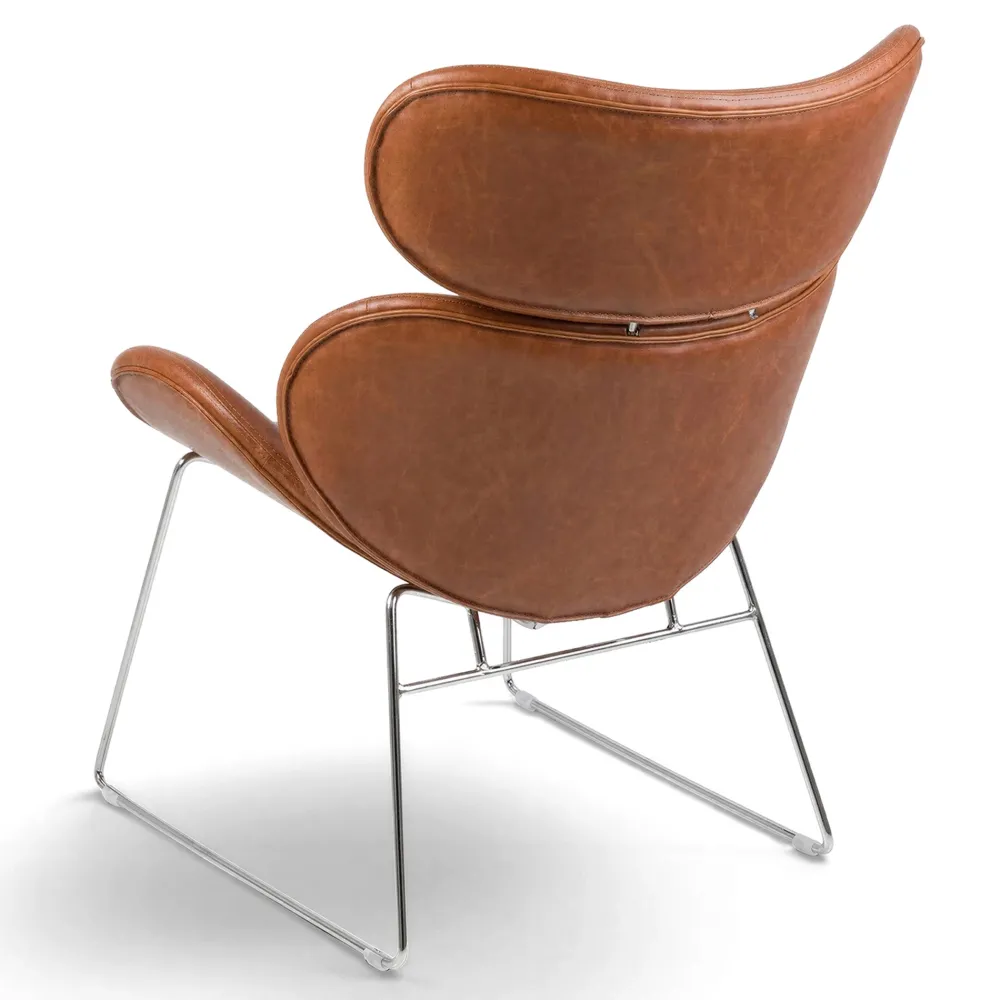 Reforma Fåtölj 'Hushum' 85cm - Brun