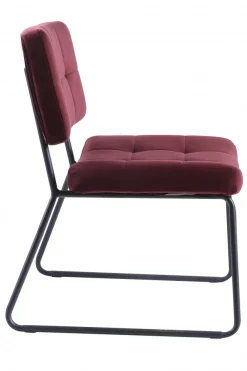 Reforma Fåtölj 'Kelly' - Burgundy/Sammet