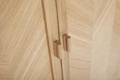 Hübsch Garderob 'Herringbone' - Natur