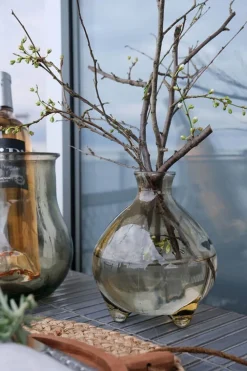Trademark Living Glasvas 'Melvin' Låg - Beige