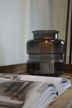 Trademark Living Glasvas 'Noel' - Grå