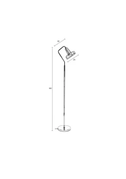 Zuiver Golvlampa 'Anshin' - Silver