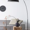 Zuiver Golvlampa 'Arc' - Svart