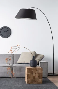 Zuiver Golvlampa 'Arc' - Svart