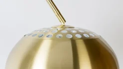Zuiver Golvlampa 'Bow' - Mässing