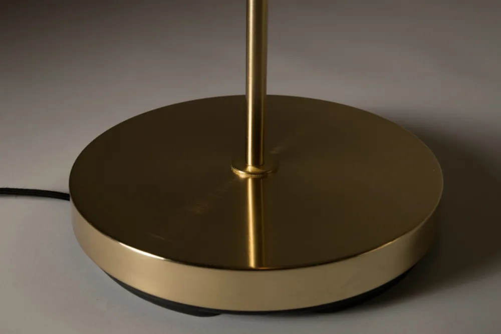 Dutchbone Golvlampa 'Eclipse' - Mässing