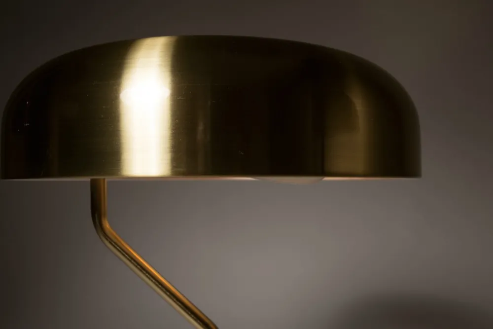 Dutchbone Golvlampa 'Eclipse' - Mässing