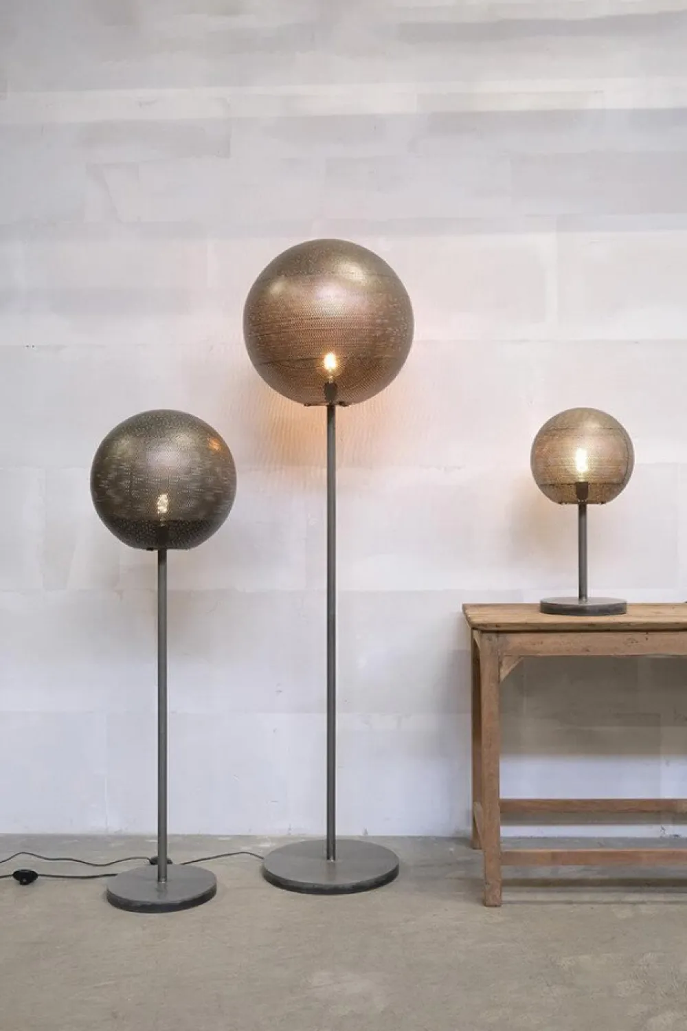 Trademark Living Golvlampa 'Moonlight' L - Järn