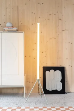 Zuiver Golvlampa 'Scotty' 51x51 - Beige