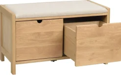 Rowico Home Hallbänk 'Hillmond' - Ek