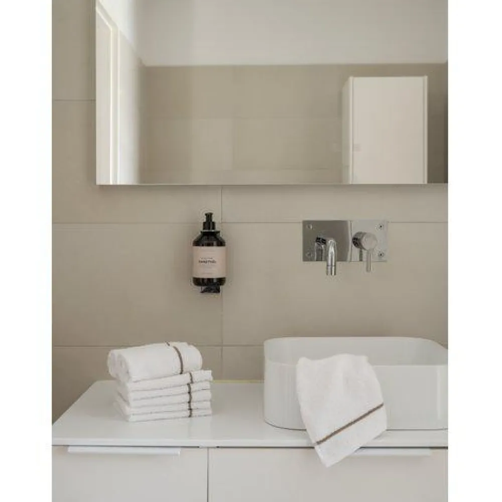 Svanefors Handduk 'Carlton' 30x30 - Vit
