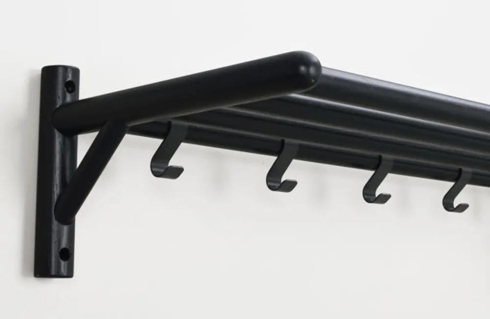 Rowico Home Hatthylla 'Milford' - Svart
