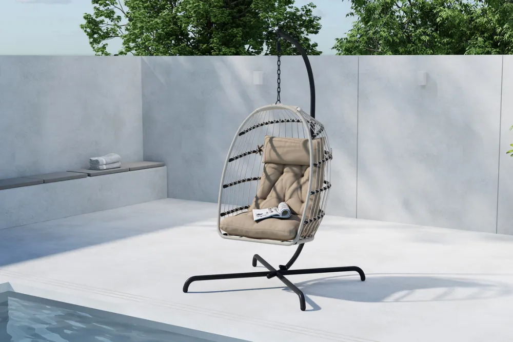 Garden Prestige Hängstol 'Trezza' - Grå/Svart