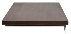 Rowico Home Iläggsskiva 'Glenside' 50x130cm - Brun