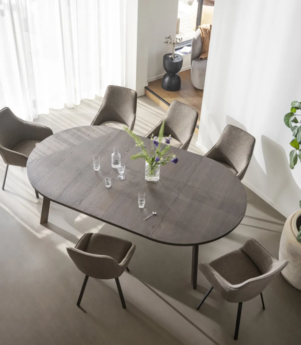 Rowico Home Iläggsskiva 'Glenside' 50x130cm - Brun