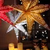 Star Trading Julstjärna 'Antique' - Röd