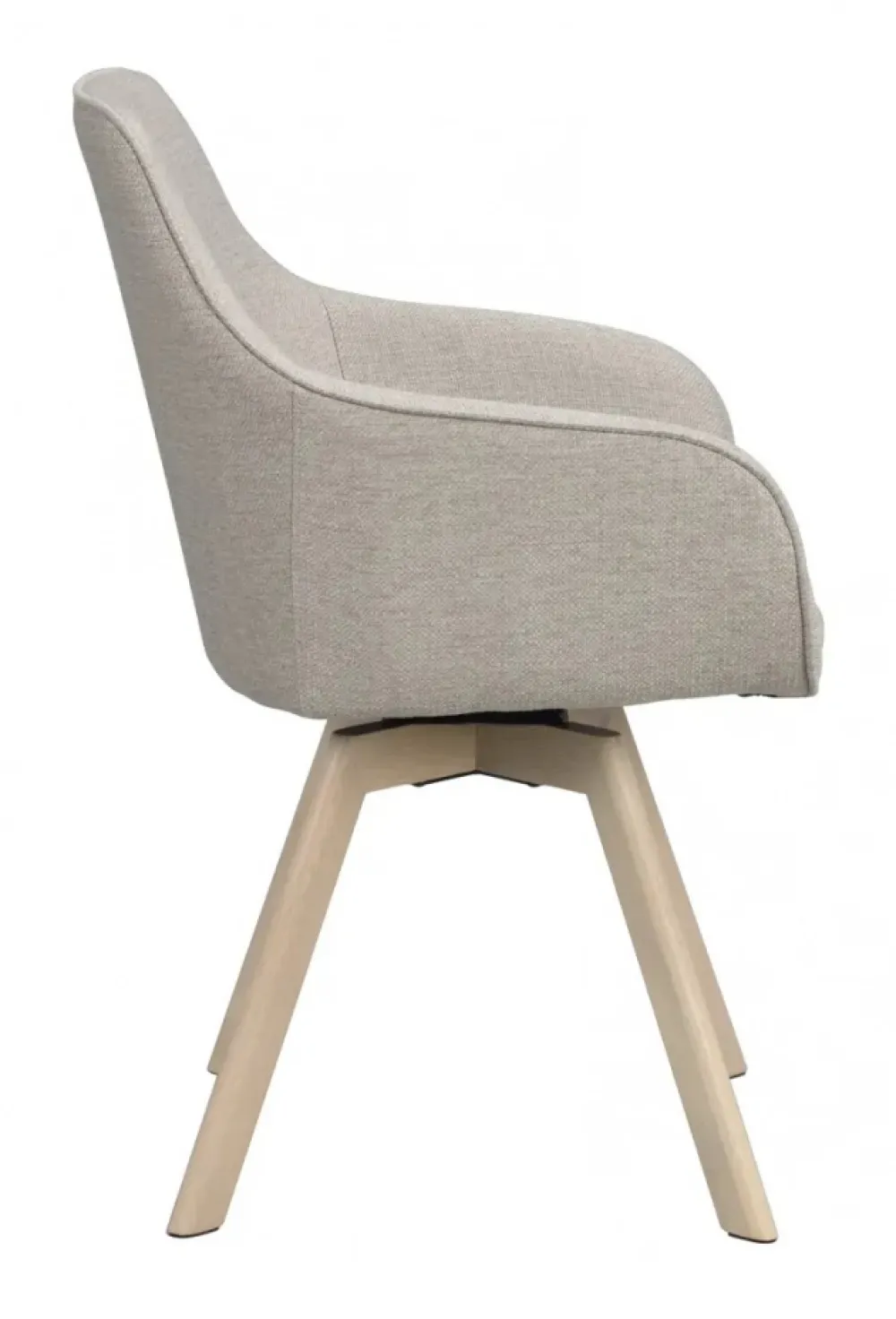 Rowico Home Karmstol 'Alison' - Beige/vitpigmenterade