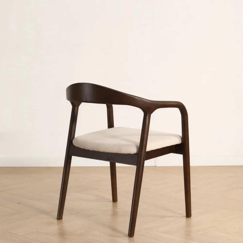 Reforma Karmstol 'Aspa' - Mörkbrun/Beige