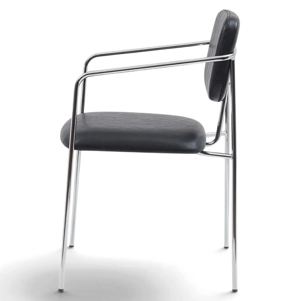 Reforma Karmstol 'Ebba' - Svart/Silver