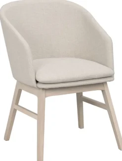 Rowico Home Karmstol 'Windham' - Beige/Vitpigmenterad