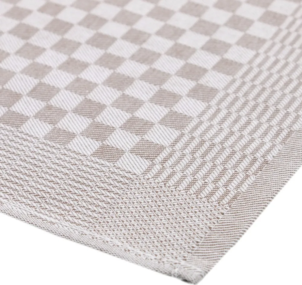 Reforma Kökshandduk 'Hanni' - Beige/Vit