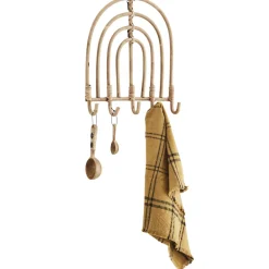Madam Stoltz Klädhängare 'Rattan Coat Rack' - Natur